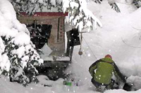 冬期間も水を求める人が