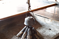 懐かしい囲炉裏