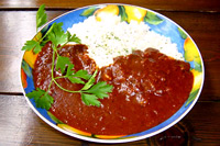 レストランの食事