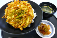 かきあげ丼(なっ得デー)